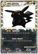 dark pikachu