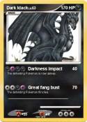 Dark klack