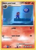 mario and toad mario and toad