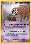 Troll face cat