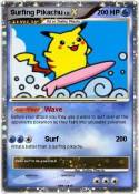 Surfing Pikachu
