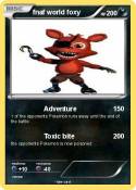 fnaf world foxy