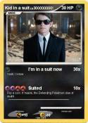 Kid in a suit