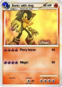 Sonic with ring
