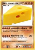swiss cheese