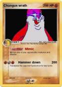 Chungus wrath