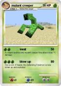 mutant creeper