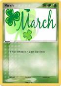 March
