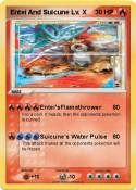 Entei And Suicune Lv. X Entei And