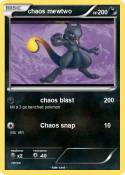 chaos mewtwo