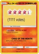 ALL DA VOTES IN