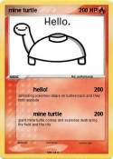 mine turtle