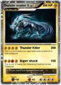 Thunder master X Thunder master
