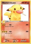 Pikachu's loly