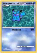 Water pikachu