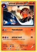 primeal groudon EX primeal groudon