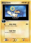 Derpy Sonic