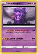 Ruined dragon Ruined dragon