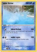 water flicker water flicker