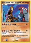 Groudon & Fake