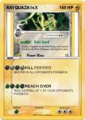 RAYQUAZA lv.X
