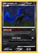 dark ponyta