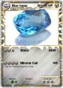 Blue topaz 3011 Blue topaz 3011