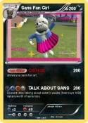 Sans Fan Girl