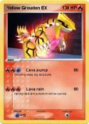Yellow Groudon