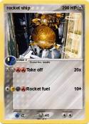 rocket ship