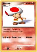 Toad rojo