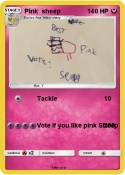Pink sheep