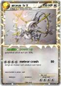 arceus lv X