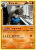 Sniper kitty