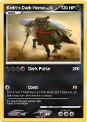 Keith's Dark Horse Keith's Dark