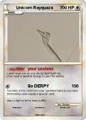 Unicorn Rayquaza Unicorn