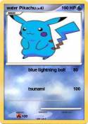 water Pikachu