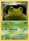 sticky frog