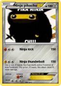 Ninja pikachu