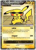 Pikachu gangnam