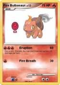 Fire Bulbasaur