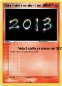 Vota 5 stelle