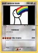 asdf rainbow