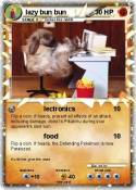 lazy bun bun