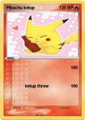 Pikachu ketup