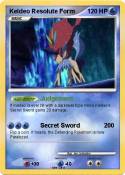Keldeo Resolute Form Keldeo Resolute