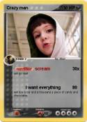 Crazy man