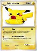 Baby pikachu
