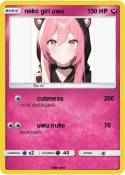 neko girl uwu