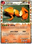 fruit frog
